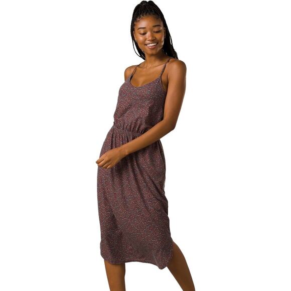 Prana Dresses & Skirts - prAna Ayla Dress Active M Tencel Shelf Bra Racerback Moisture Wicking Recycled